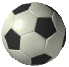 The iconic spinning ball